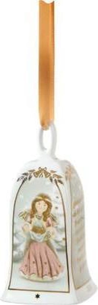 Goebel® - Kerst | Kersthanger "Jaarbel 2020" | Ornament, Porselein, 8cm