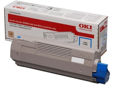 OKI 46490403 toner cartridge cyaan (origineel)