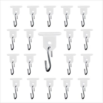 RV Luifelhaken, 17 stuks RV Luifelaccessoires Hanger S-haken voor luifel, Camping Luifelhaken Buisrail Accessoires Camping Caravan Kerstfeest Camping Tent Binnen en buiten