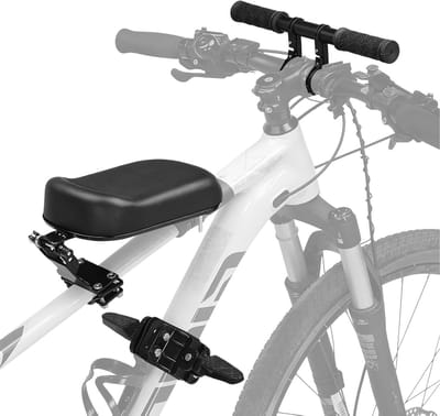 Kinder fietsstoel - Voorzitje Mountainbike - Samen Fietsen - Inklapbaar Ontwerp - 2-5 Jaar - Zwart
