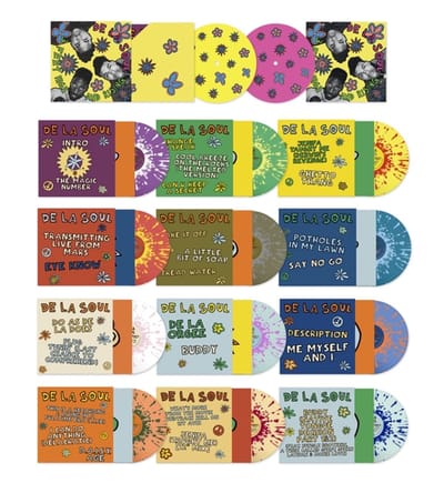 3 Feet High And Rising -7″ Splattered Vinyl Boxset- - De La Soul