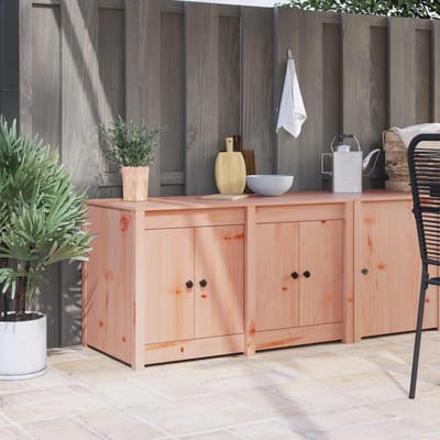 vidaXL - Keuken - Kast - met - plank - MEPPEL - Bruin - Eiken - 106 - x - 55 - x - 64 - cm