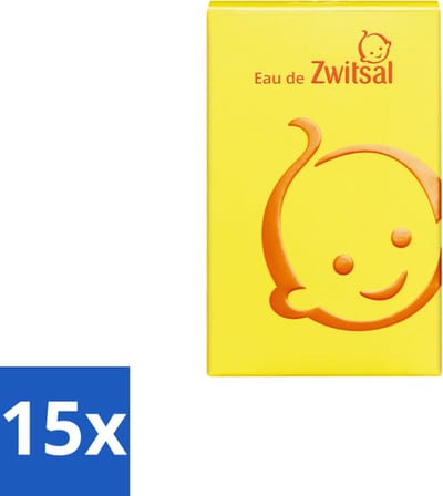 15 x Zwitsal - Eau de Toilette - Eau de Zwitsal - Vertrouwde Geur - 95 ml - Zwitsal Eau De Toilette - Vertrouwde Geur - Parfum Verstuiver - Eau De Toilette 95 Ml - Geur Voor Jong En Oud