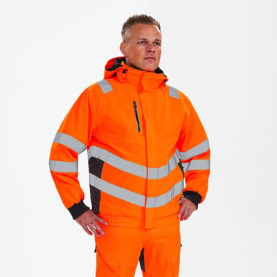 Engel Safety pilot jack 1246-930 - Hi-vis Orange / Anthracite Grey - L