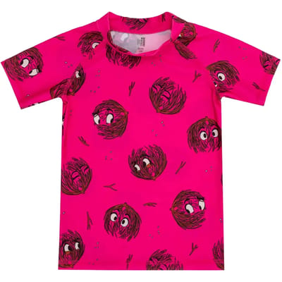 T-shirt in bad voor babymeisjes Raspberry Republic