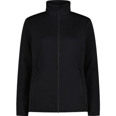 Extensible Col Roulé Fleece met Jacquardprint Dames CMP