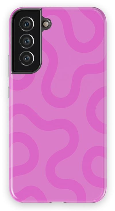 DripCase Motion Flow Tough Hoesje Samsung Galaxy S22 Plus | Backcover met Mag | Trendy Design | Valbescherming | Bubble Waves