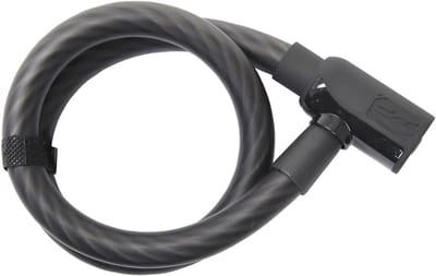 Flexibel kabelslot met dubbele boutvergrendeling 85 cm