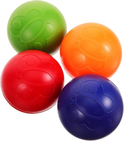 Kinder Maracas - Muziekshakers Ritmeballen - Muziek Ontwikkeling - Lichtgewicht Plastic Constructie - 4.5 cm - Diverse kleuren