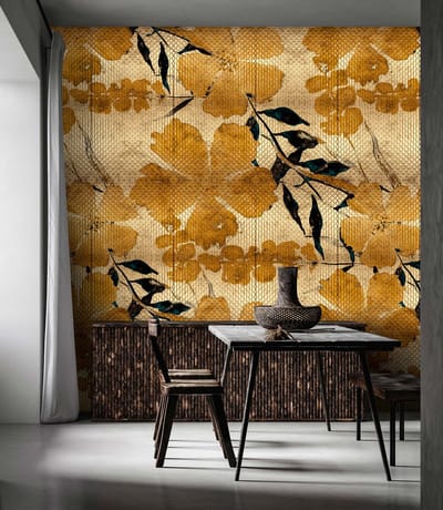 Fotobehang odessa1 DD122976 Livingwalls Walls by Patel 3 Geel Beige Creme Vlies 270 x 400 cm (4 delen) Goedkoop fotobehang