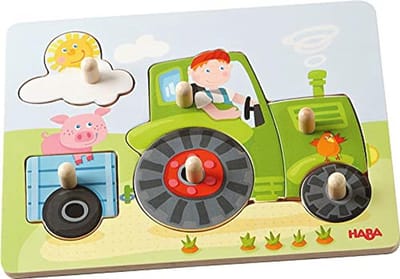 Greifpuzzle Boerderij - Fijne Motoriek Voor Kinderen