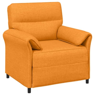 vidaXL Bank 100% polyester metalen frame MDF, Multiplex