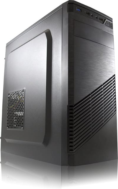 LC Power Classic 7037B - Case - Miditower - Zwart