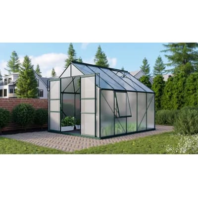 Vitavia Tuinkas Meridian 2 8300 - Polycarbonaat 6mm - Smaragd - 257x321x232cm