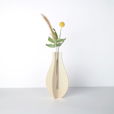 By Woom - Bloemenvaasje - Triplex - Hout - Duurzaam - Natuurlijk Product