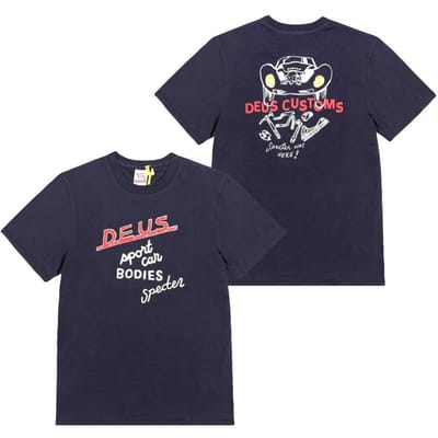 DeuS Ex Machina Heren S T-shirt SpecTer workShop Dmf241540b DMF241540B AZN (S) gray