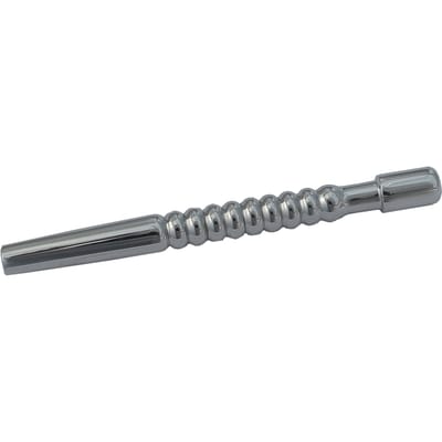 Geribbelde RVS Penisplug 8 mm