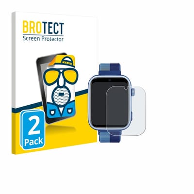 BROTECT - Screenprotector voor JoJoego 4G Smartwatch kids - Folie Beschermfolie matte 2 Stuks