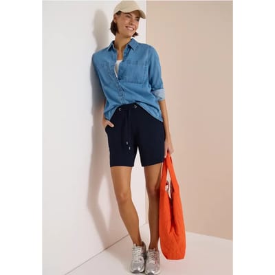Wide Legs shorts in een Loose Fit