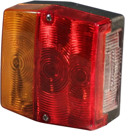 Minipoint - Achterlicht - 23-0300-507 - 5 polig - Links/Rechts met kentekenverlichting