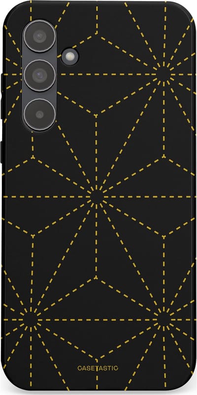 Casetastic Hoesje Geschikt voor Samsung A55 - Stijlvolle Beschermende Duo-layer Case - Vouwlijn