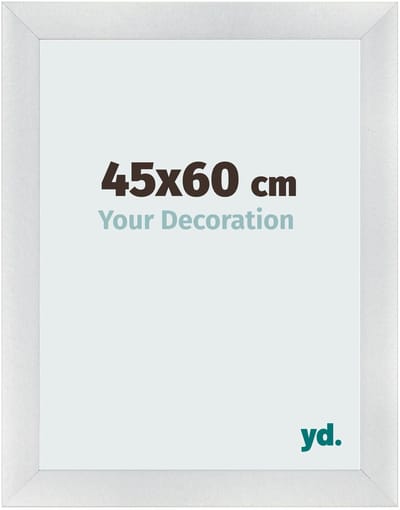 Your Decoration - Fotolijst 45x60 cm - MDF - Zilver Mat - Pisa