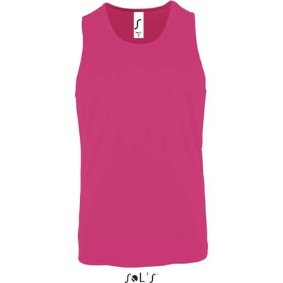 SOL'S Men´s Sports Tank Top Sporty L02073 - Neon Pink - S