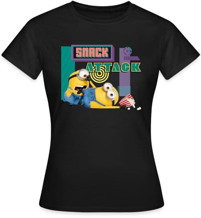 Minions Snack Attack T-Shirt Dames