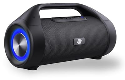 Bluetooth speaker met LED verlichting - Draadloze muziekbox met AUX en USB - 12 uur speeltijd - Splashproof
