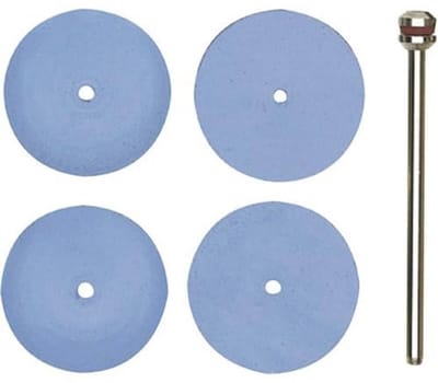 Elastische Siliconen Polijstmachine 22 mm - 10 Stuks