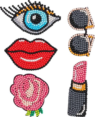 Stickervellen - Stickers voor kinderen en volwassenen - Diamond painting Stickers - Glamour