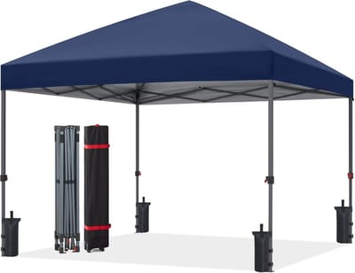 Pop-up Feesttent 3x3m – Inclusief Extra Sterke Roltas en Gewichtszakken