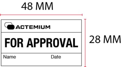 Tekstplaatje Trodat Printy 4929