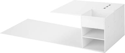 Eyelash Extension Kussen met Tweezer Rack voor Schoonheidssalon, 15.7 x 4.7 x 7.8 Inch, Ideaal voor Wimperextensions en Schoonheidstools