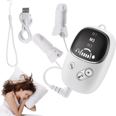 Slaapapparaat - Rustgevende ontspanningsapparatuur, draadloze oorclip-stimulator | Handheld slaaphulpmiddel, multifunctioneel kalmte-ondersteuningssysteem met microstroomstimulatie ter ondersteuning