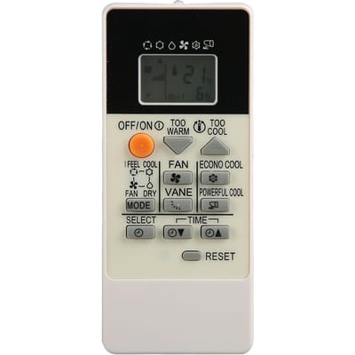 RU18A Afstandsbediening Vervanging Gevoelige Knoppen Kleine Airconditioner Controller voor Thuis beige
