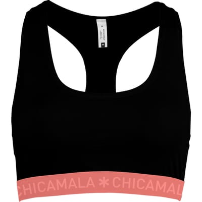 Chicamala – Dames Racerback - BH zonder beugel – Dames Ondergoed – Lingerie - Sport BH – Kleding - 95% Katoen – Dames kleding