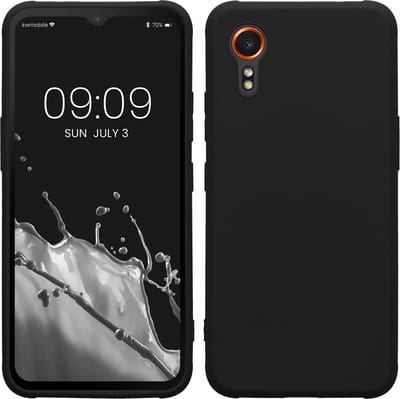 kwmobile telefoonhoesje geschikt voor Samsung Galaxy Xcover7 - Hoesje voor smartphone - Back cover in zwart