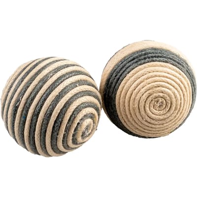 Duvoplus - Speelgoed Voor Dieren - Kat - Rope Grote Muis Met Maiskoorden 20x3,7x3,5cm Grijs - 1st