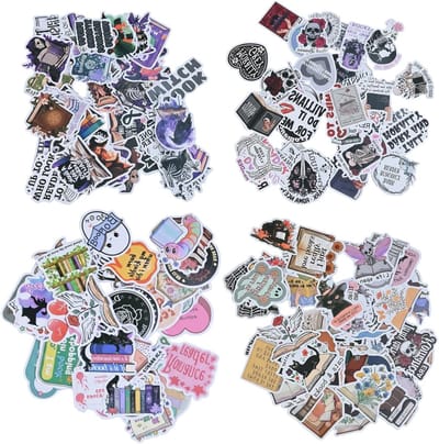 200 Stuks Waterdichte Vinyl Stickers voor Laptop, Scrapbook, Koffer, Telefoon en Skateboard - Schattige Cartoon Ontwerpen voor Waterflessen en Notebooks
