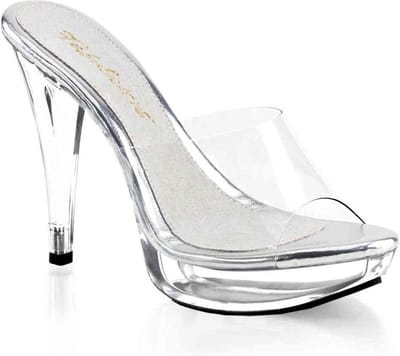 Fabulicious - COCKTAIL501 Muiltjes met hak - US 13 - 44 Shoes - Transparant