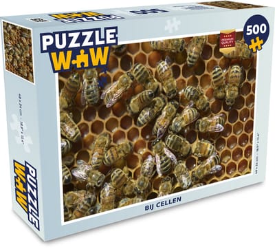 Puzzel Bij Cellen - Legpuzzel - Puzzel 500 stukjes