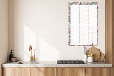 Jaarplanner 2027 Flower Field Mint