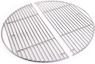 YAKINIKU Standaardrooster - LARGE - Halve Maan - 19 inch - 2 Stuks - RVS - Direct & Indirect Grillen - Pro Set Accessoire