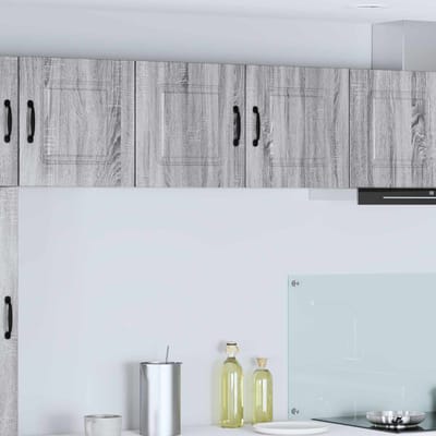 vidaXL - Vaatwasserpaneel - Kalmar - Grijs - Sonoma - 80 - x - 31 - x - 40 - cm