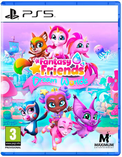 Maximum Games Fantasy Friends: Dream Worlds Standaard Vereenvoudigd Chinees, Traditioneel Chinees, Duits, Nederlands, Engels, Frans, Italiaans, Japans, Koreaans, Portugees PlayStation 5