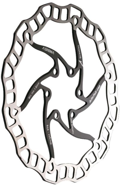 Ashima Aro 08 Ultralight 6b Remschijf Zilver 140 mm