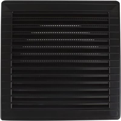 Ventilatierooster hoekig 170 x 170 mm met insectenbescherming