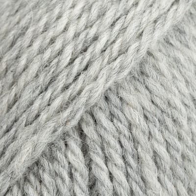 DROPS Alaska Mix - 03 lichtgrijs - Wol Garen