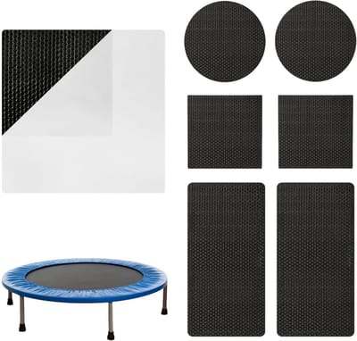 Trampoline Reparatie - Reparatieset Trampoline - Veilig Springplezier - Zelfklevend Sterk - 3 Maten - Meerkleurig
